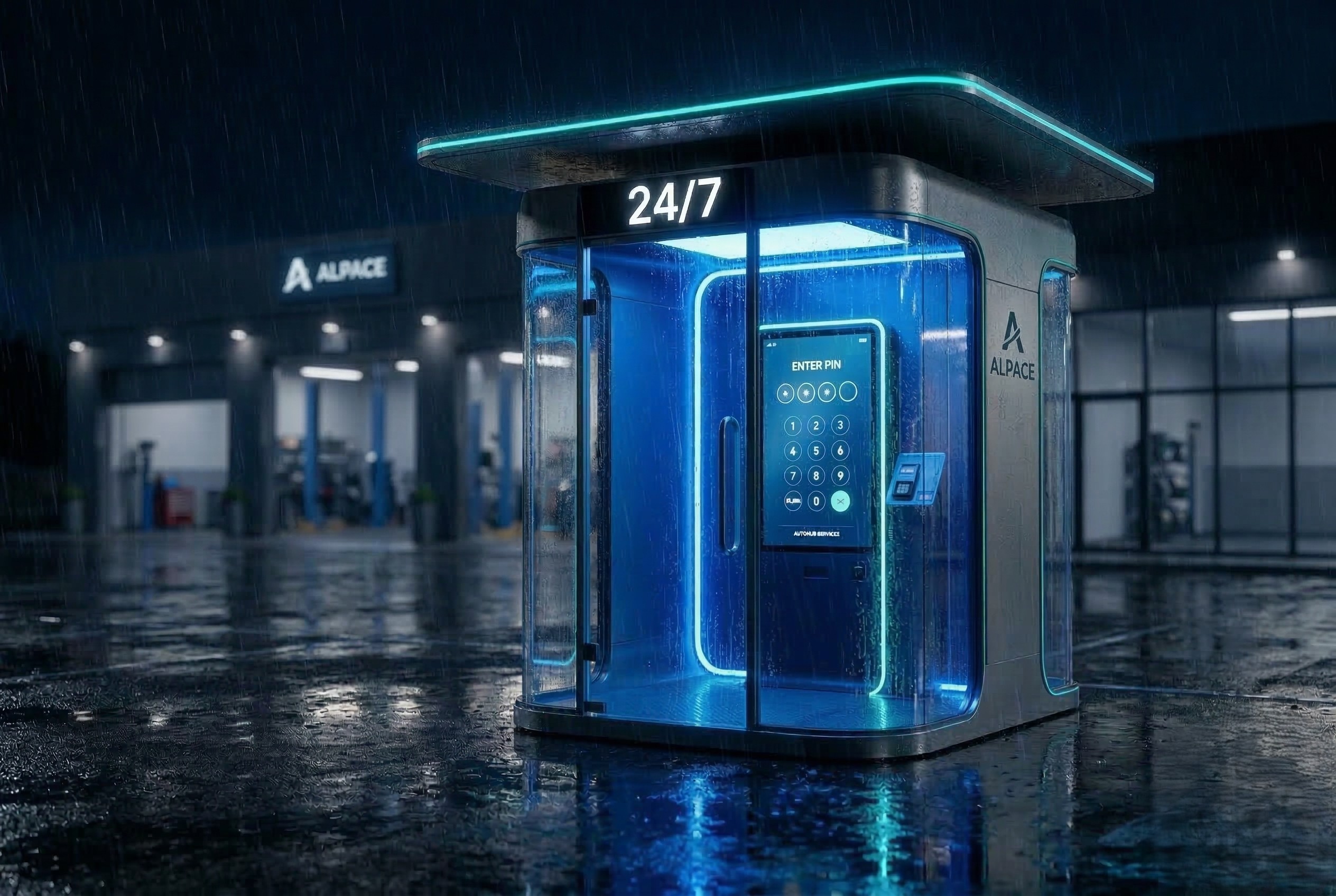 Digital Key Release Kiosk